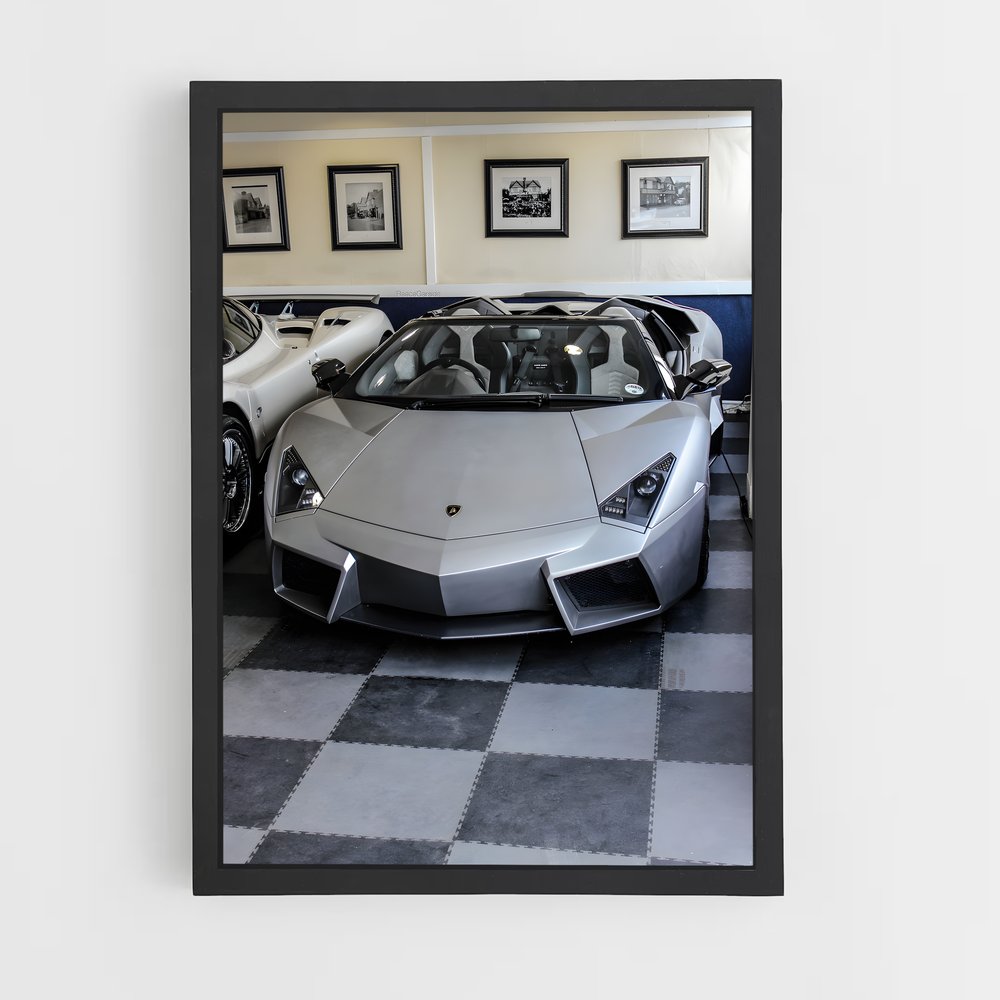 Poster Garage Élite – affiche Lamborghini (vue 2)